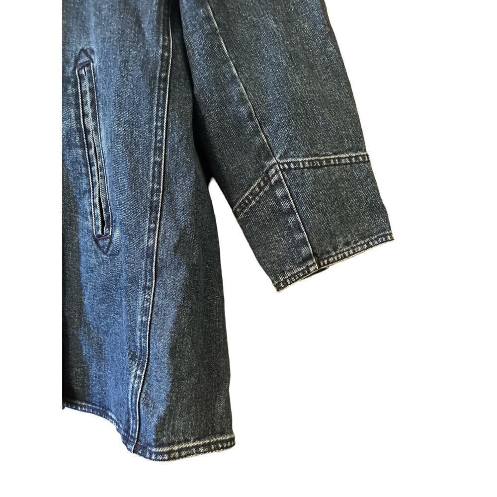 Ralph LAUREN Women's Denim Peacoat Jacket - Blue - Picture 2 of 9